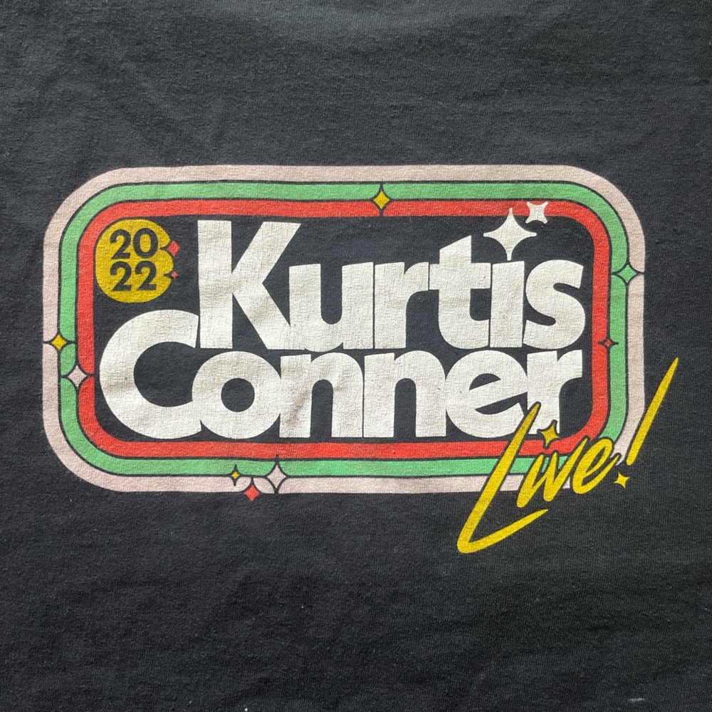 Kurtis Conner Live 2022 Tour Merch Graphic Tee